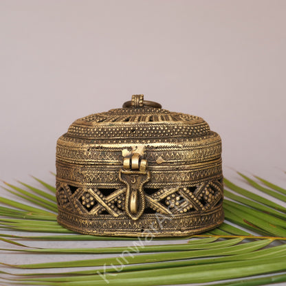 Brass Decorative Storage Box