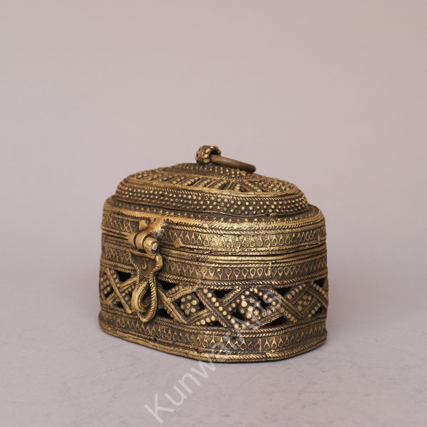 Brass Decorative Storage Box