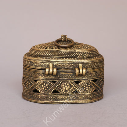 Brass Decorative Storage Box