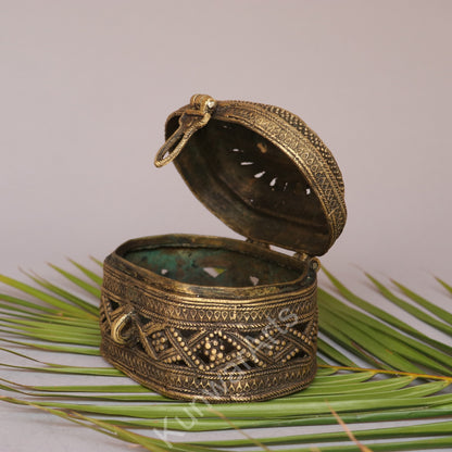 Brass Decorative Storage Box