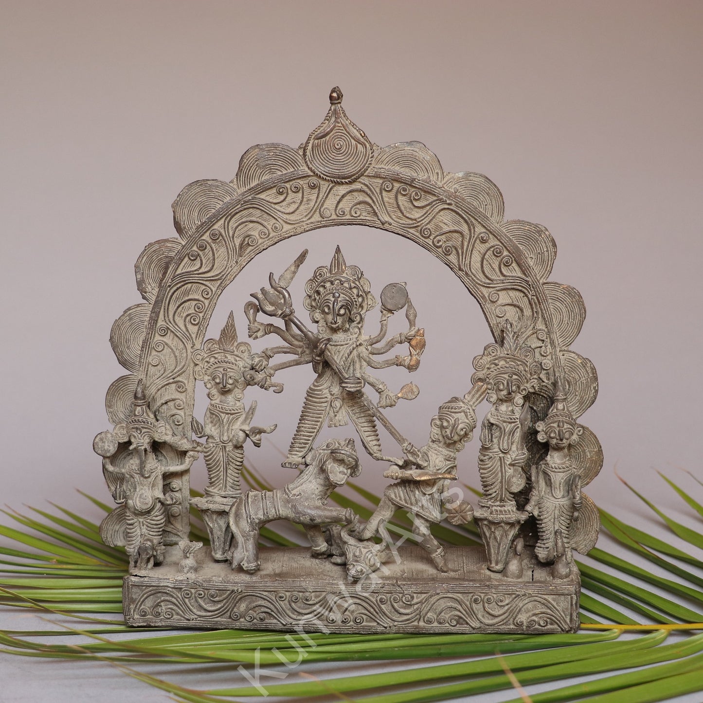 Dokra Art Goddess Durga Statue