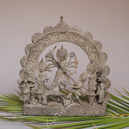 Dokra Art Goddess Durga Statue