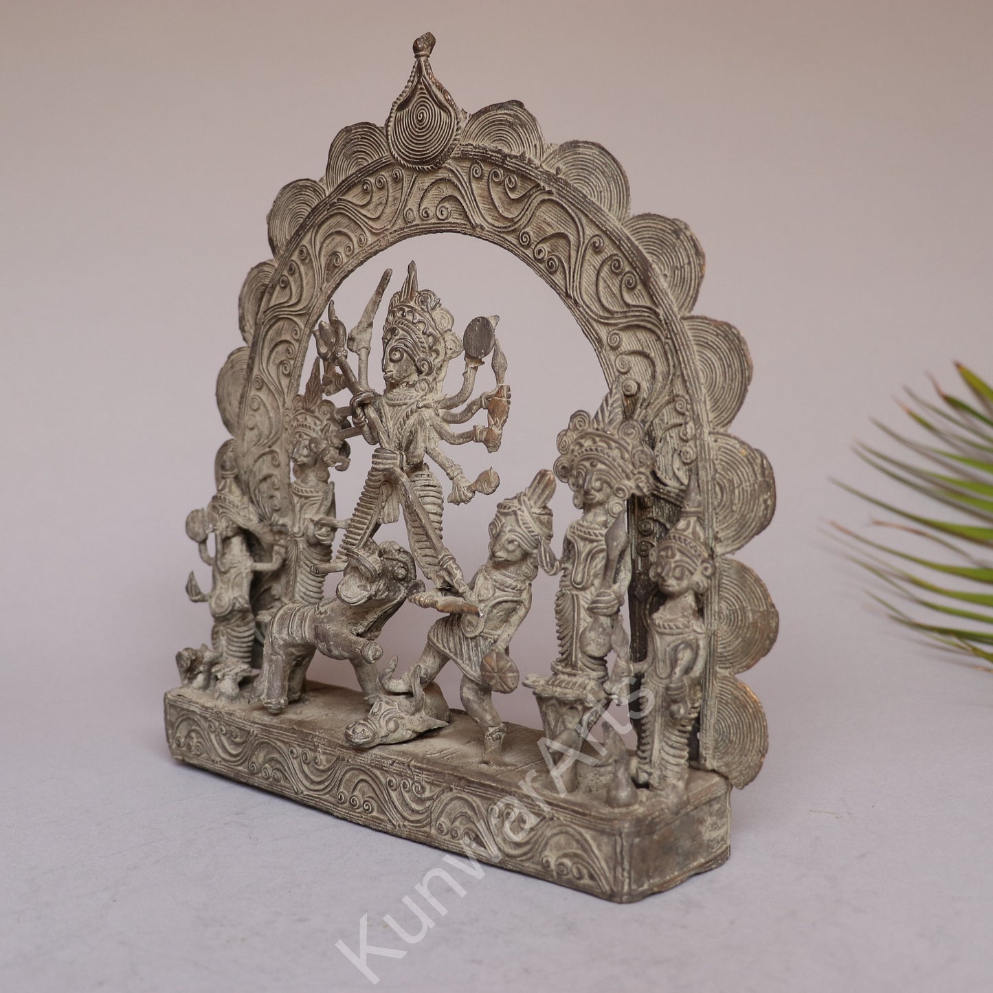 Dokra Art Goddess Durga Statue