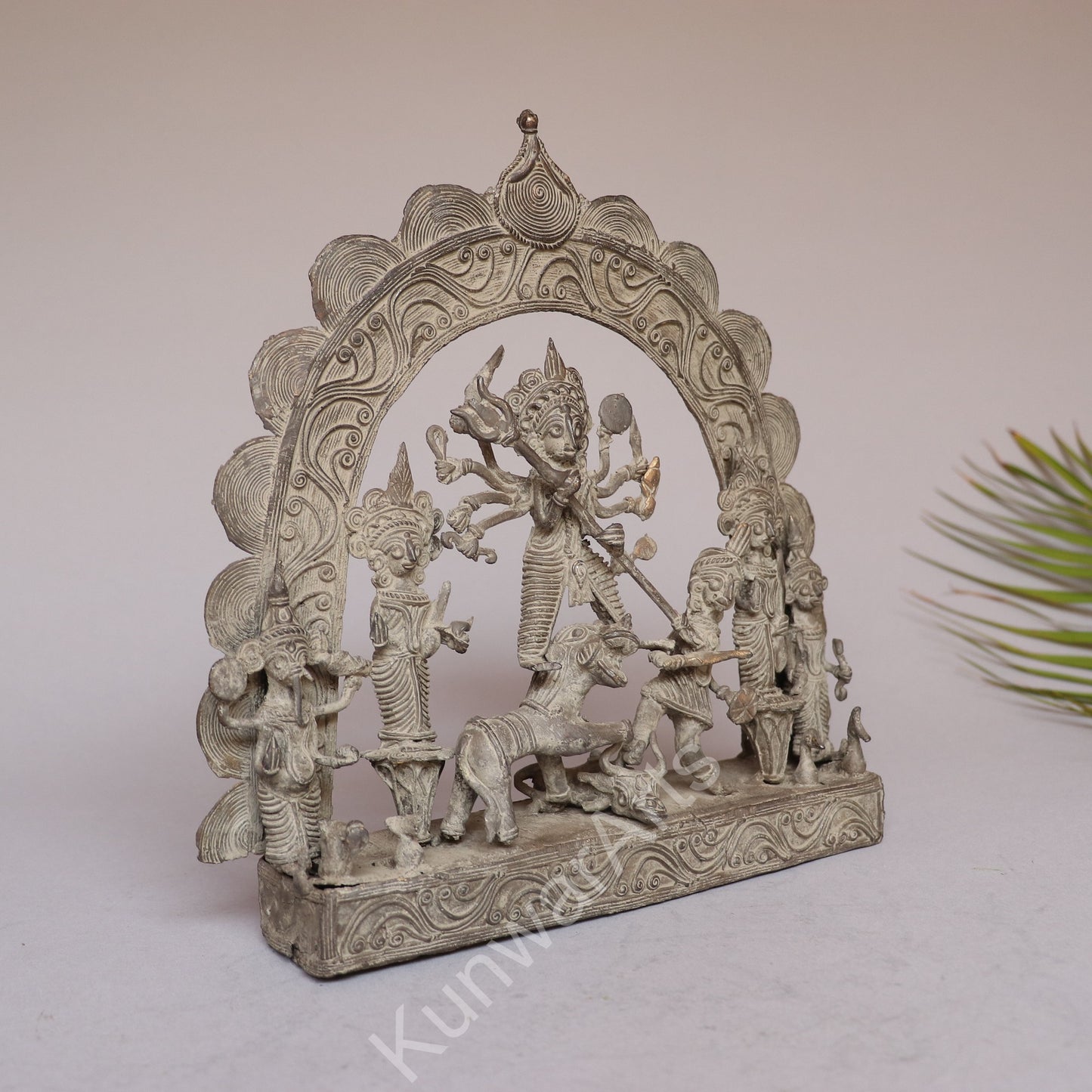 Dokra Art Goddess Durga Statue