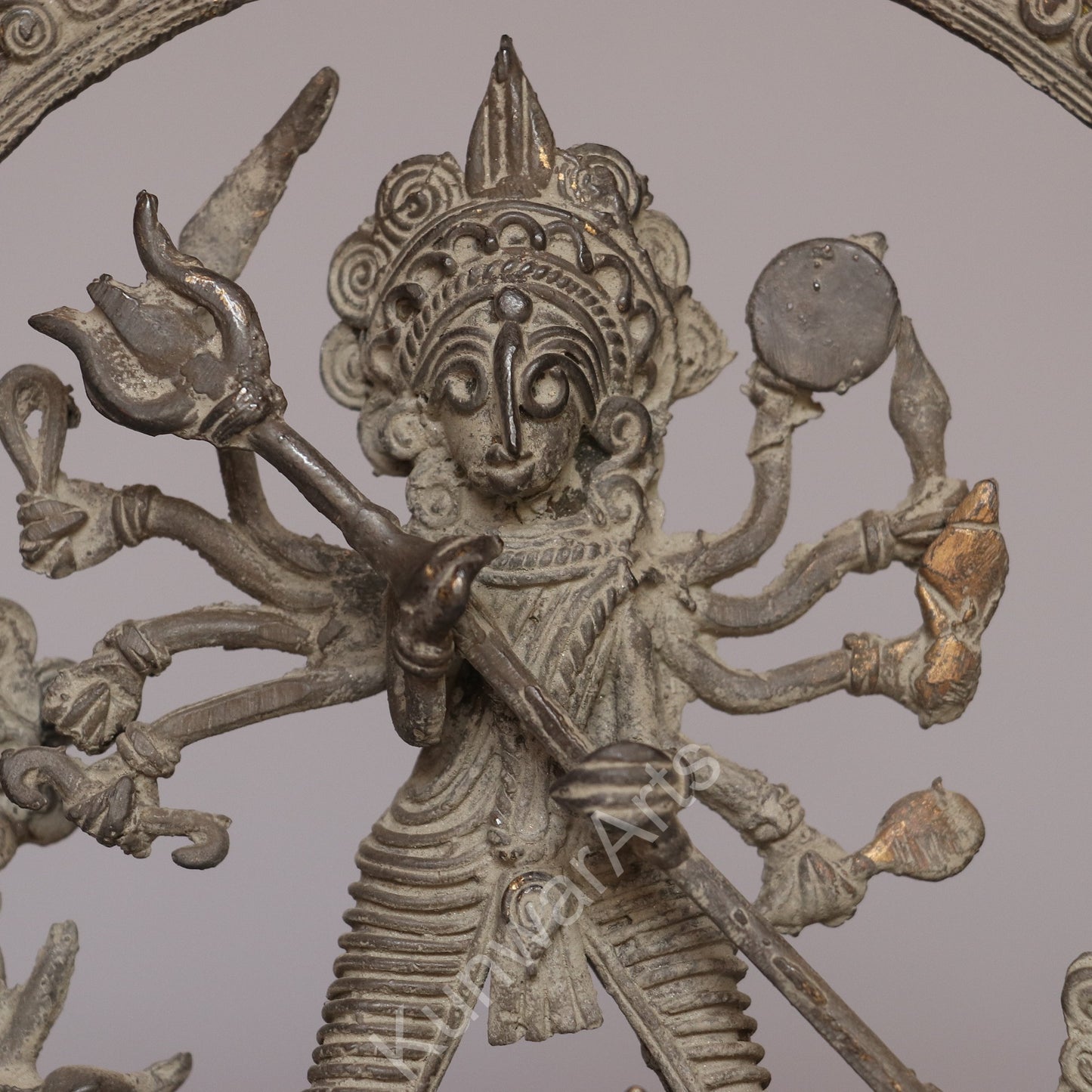 Dokra Art Goddess Durga Statue
