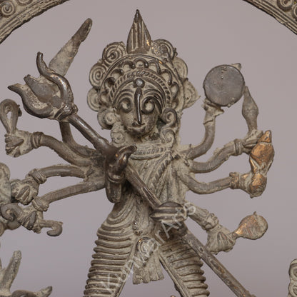 Dokra Art Goddess Durga Statue