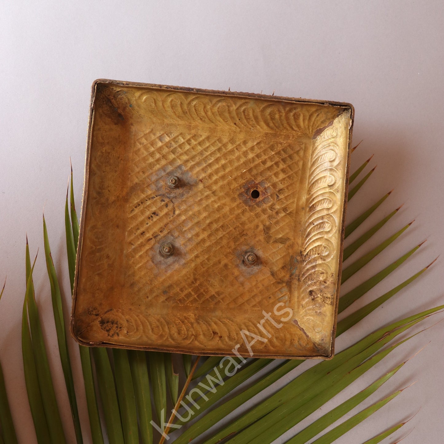 Brass Paduka Table Décor Figurine