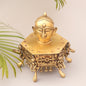 Brass Décor Carving Table Stand (Look Chowki)