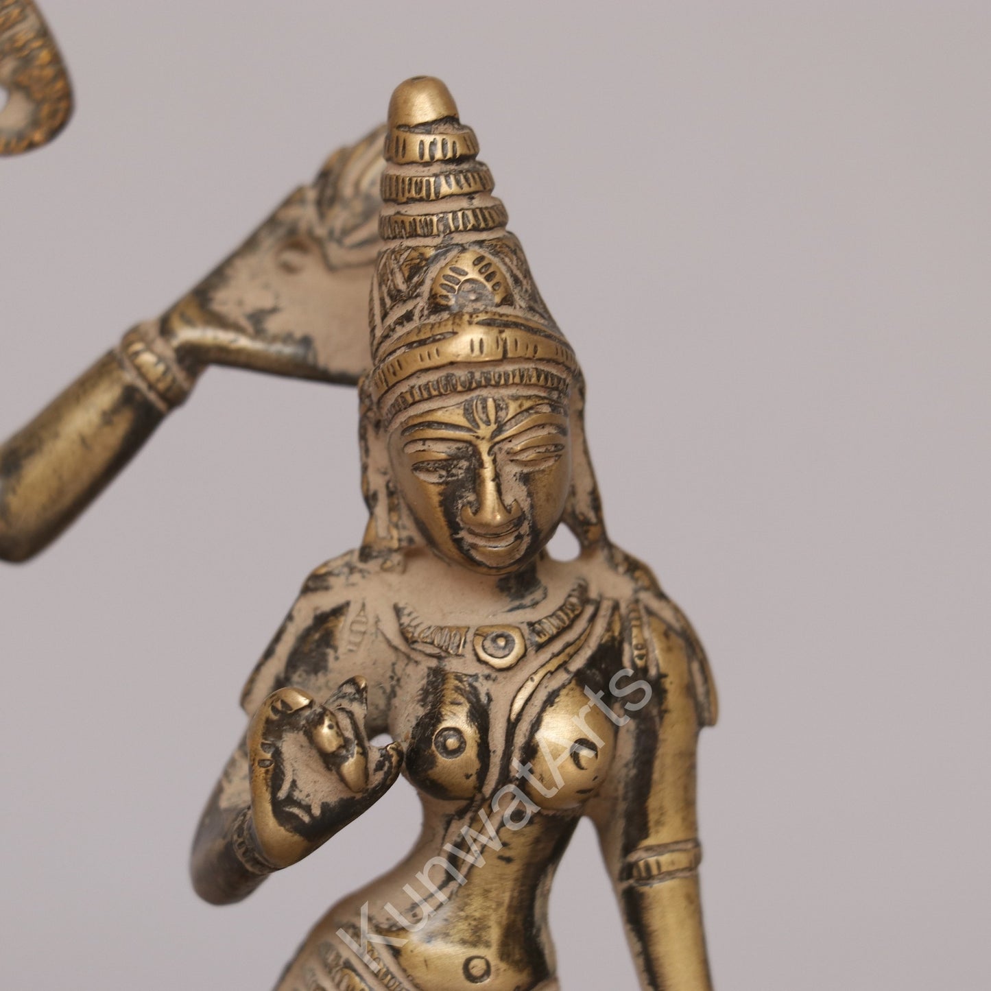 Brass Shiva Gauri Idol