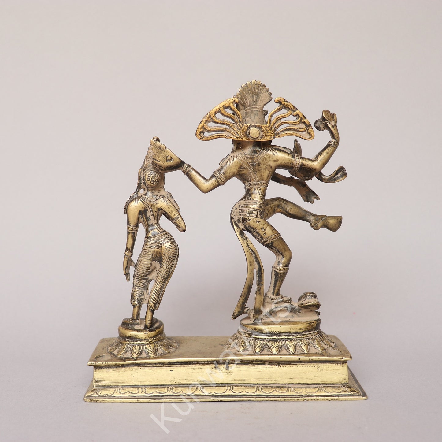 Brass Shiva Gauri Idol