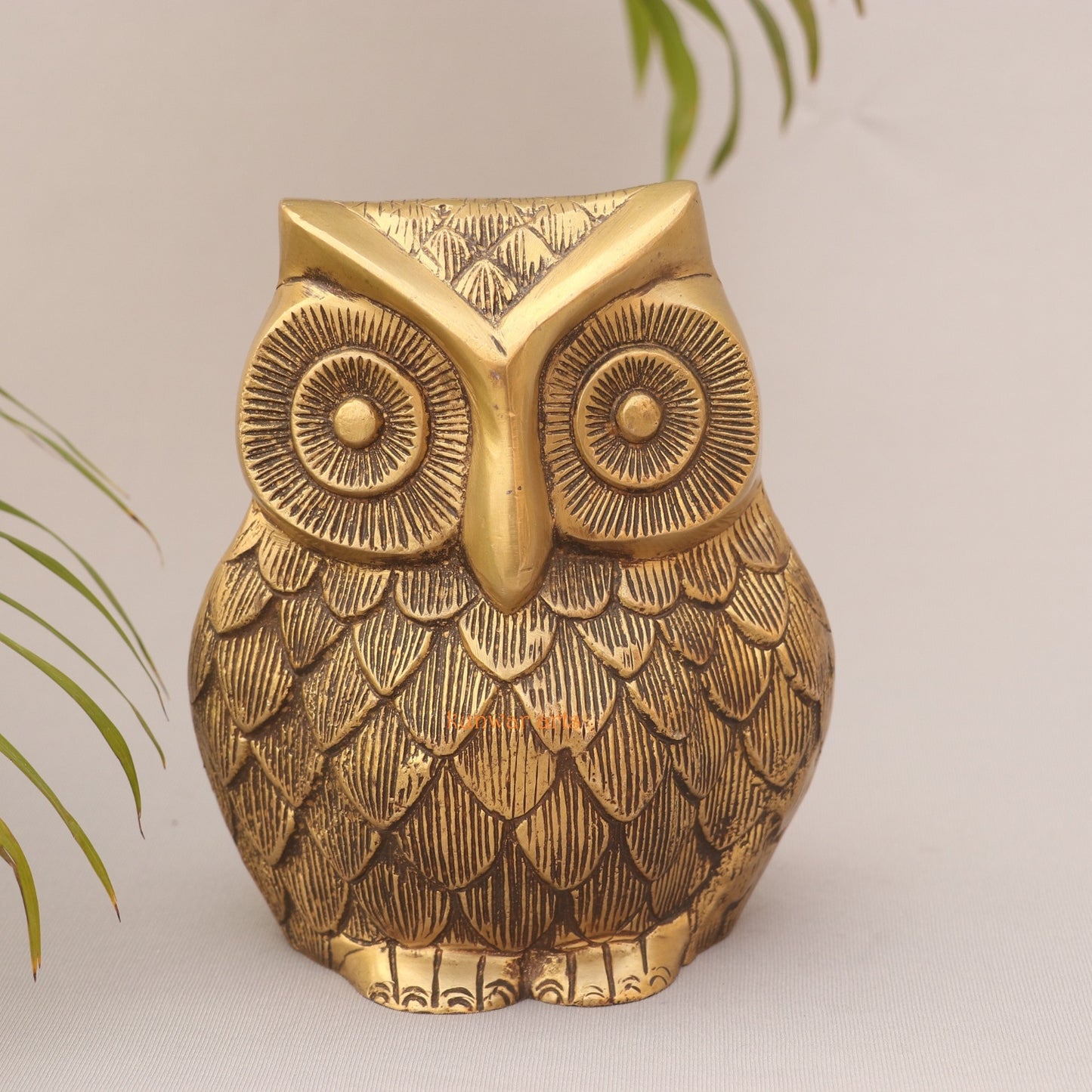 Brass Vintage Decorative Owl