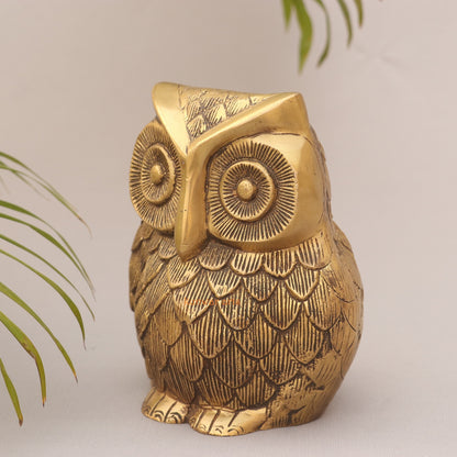 Brass Vintage Decorative Owl