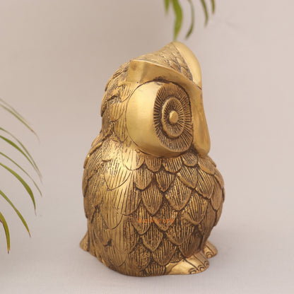 Brass Vintage Decorative Owl