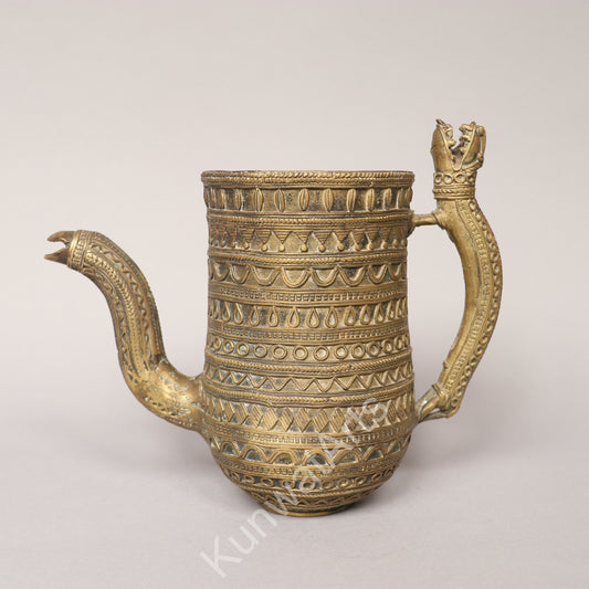 Brass Tribal pot Décor Figurine