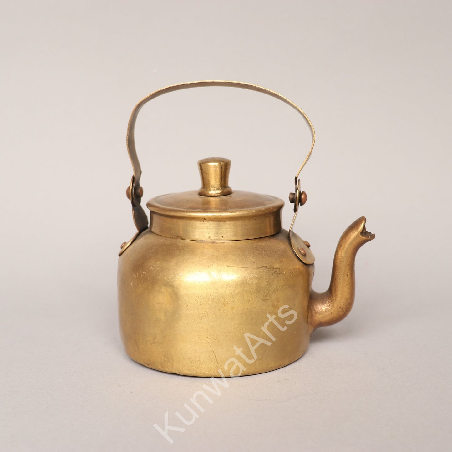 Brass Vintage Tea Kettle