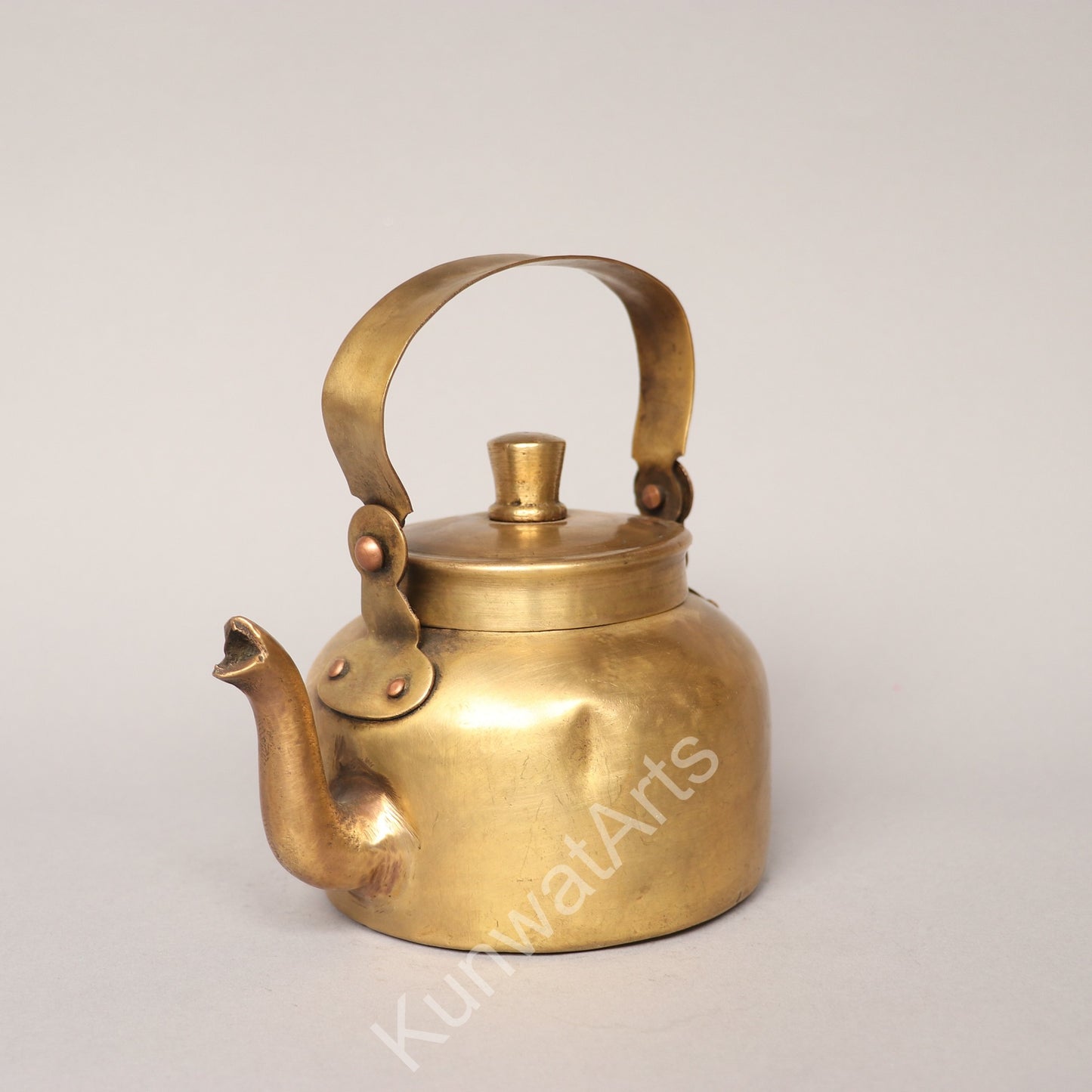 Brass Vintage Tea Kettle