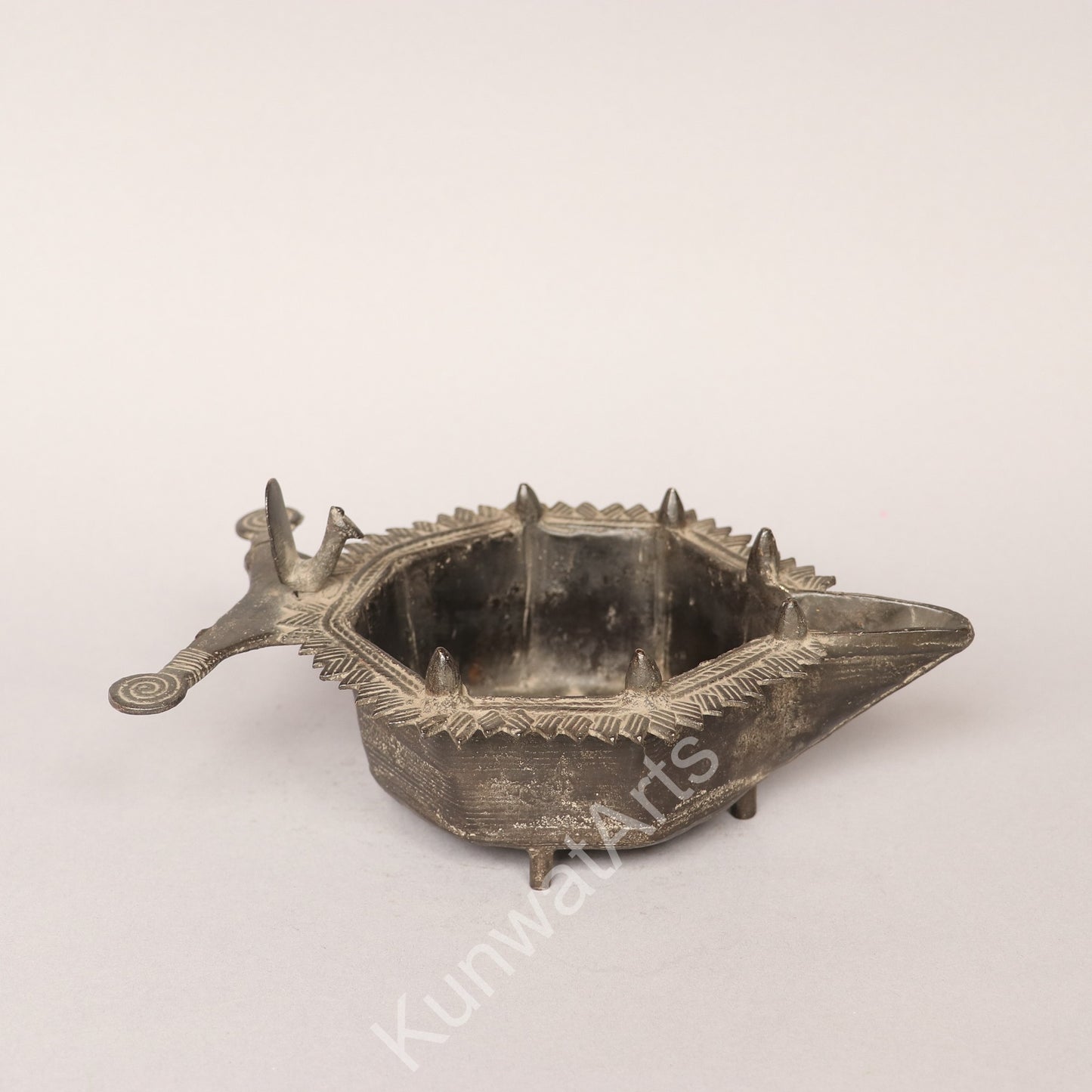 Tribal Oil Lamp Figurine
