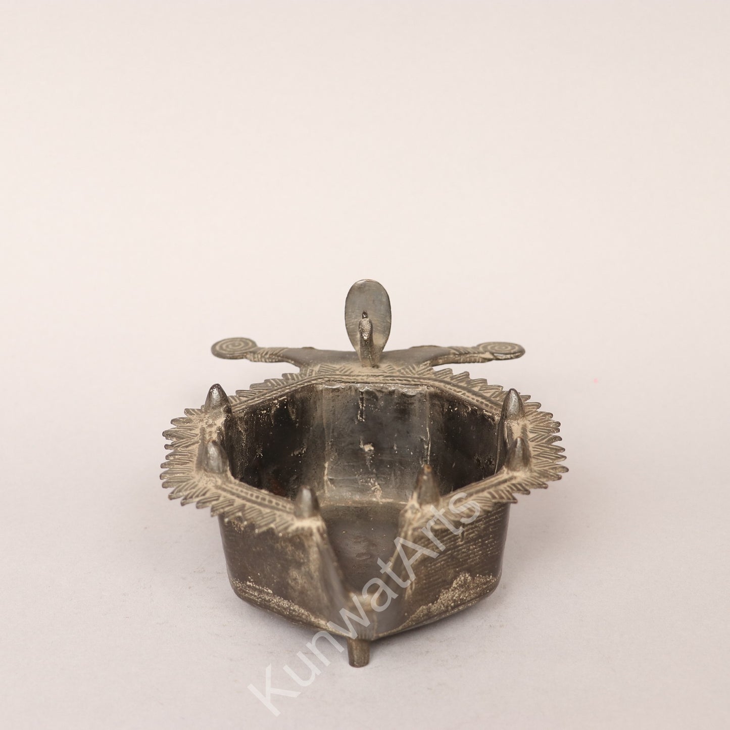 Tribal Oil Lamp Figurine