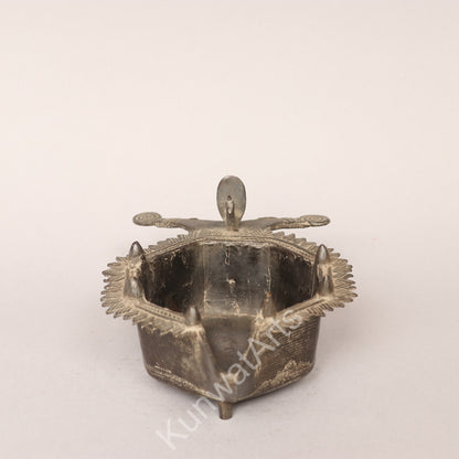 Tribal Oil Lamp Figurine