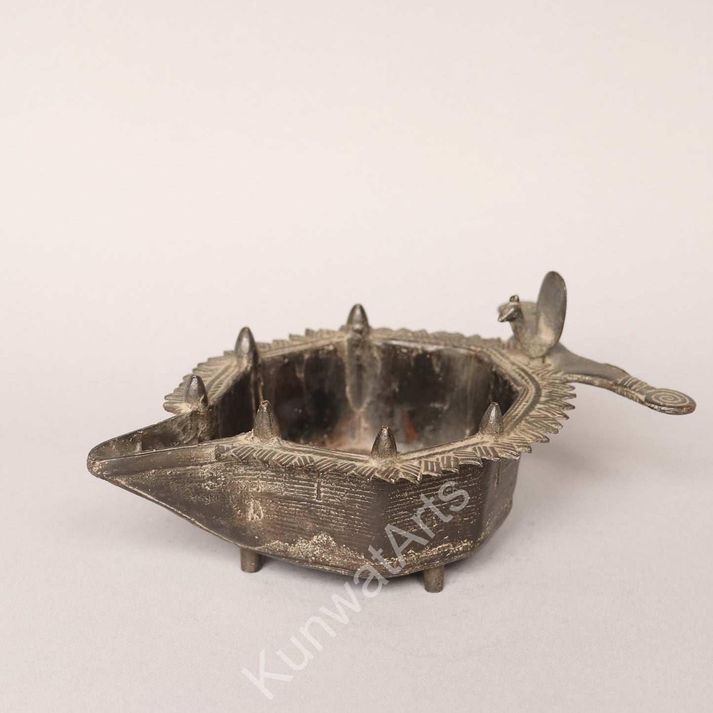 Tribal Oil Lamp Figurine