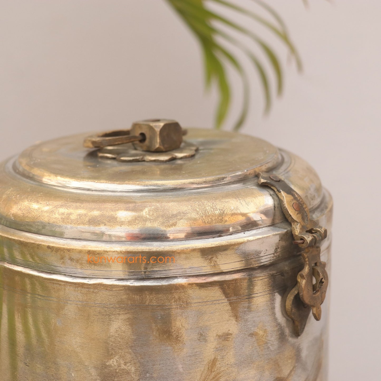 Brass Decorative Thooku Vessel Box