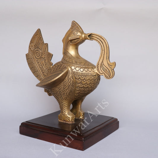 Brass Annapakshi Figurine