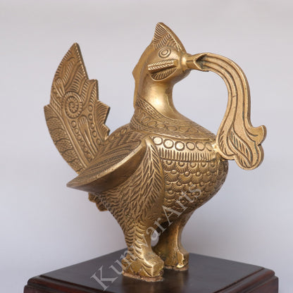 Brass Annapakshi Figurine