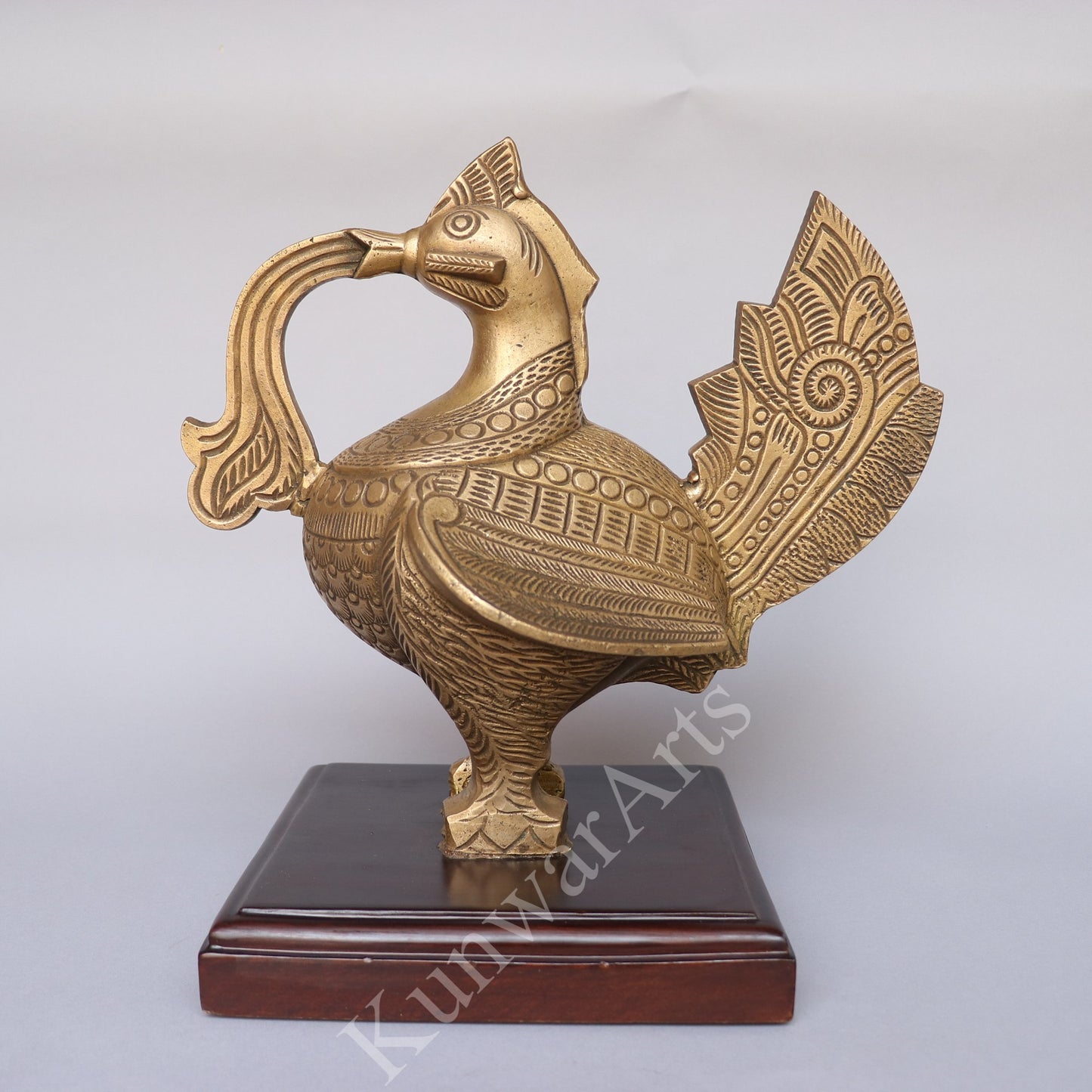 Brass Annapakshi Figurine