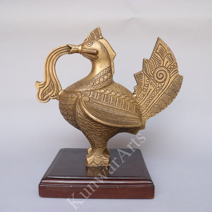 Brass Annapakshi Figurine