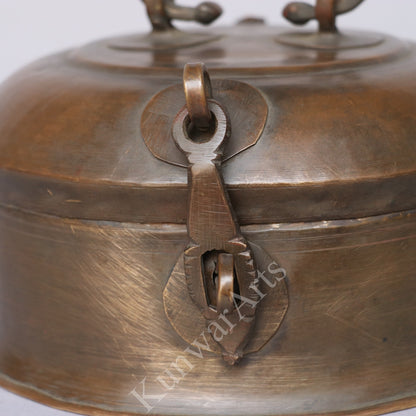 Brass Vintage Storage Box