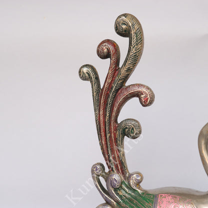 Brass Peacock Figurine
