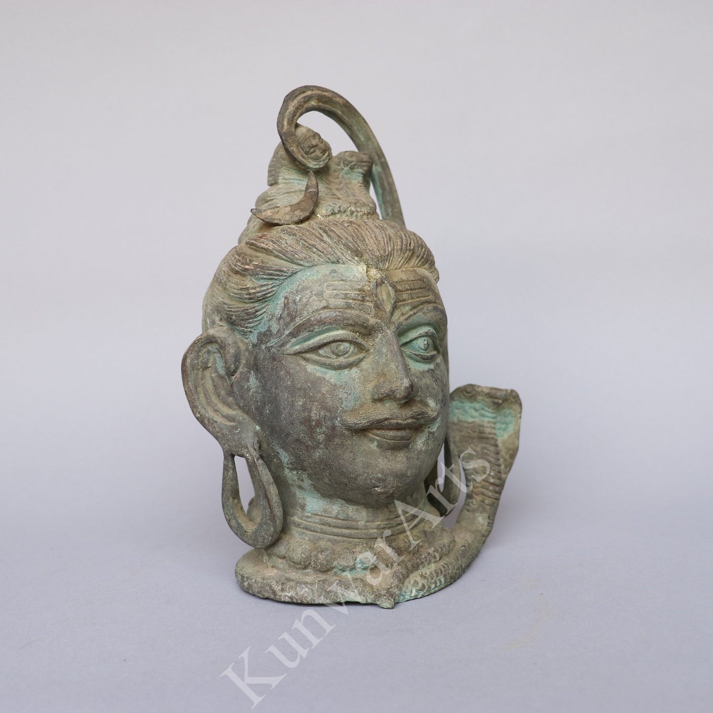 Brass Shiva Head