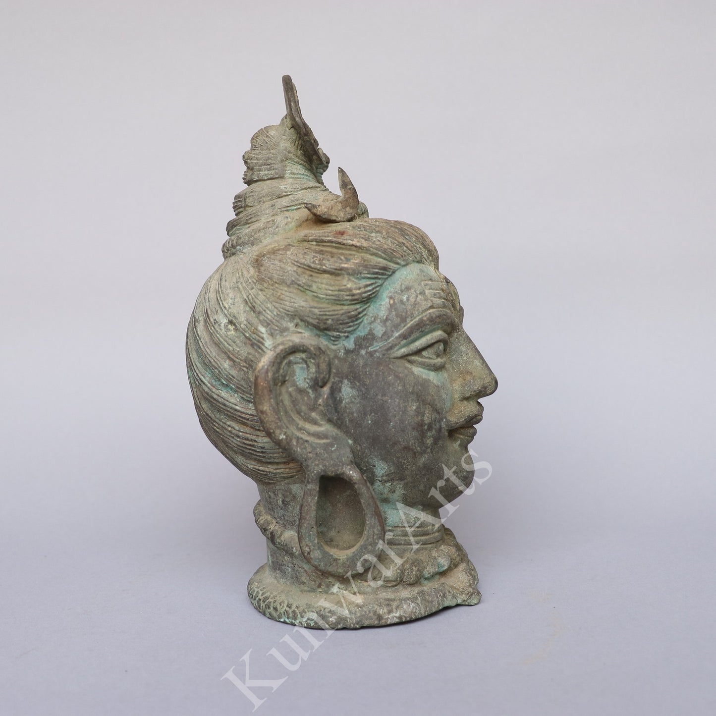 Brass Shiva Head