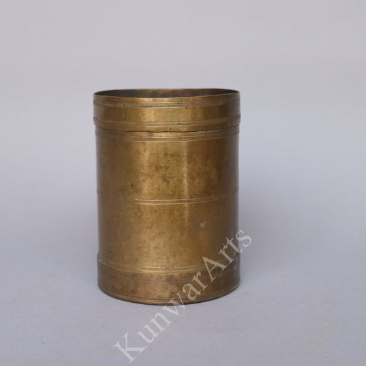 Traditional Brass Storage Container