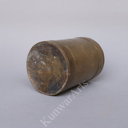 Traditional Brass Storage Container