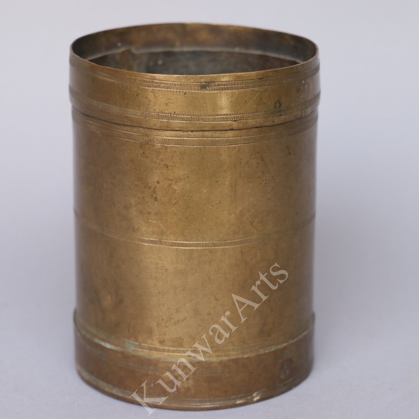 Traditional Brass Storage Container