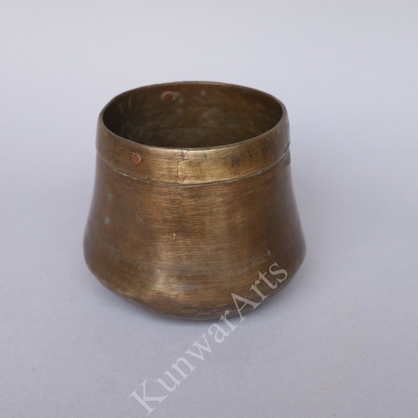 Traditional Brass Storage Container 11 cm