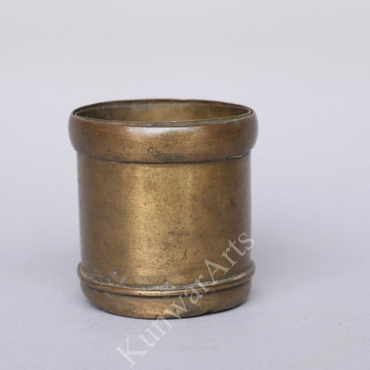 Traditional Brass Storage Container 10cm