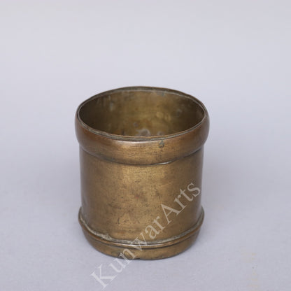 Traditional Brass Storage Container 10cm