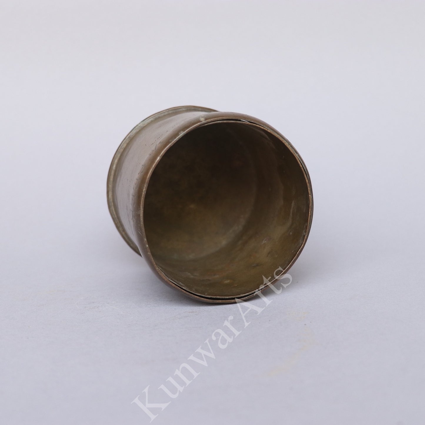 Traditional Brass Storage Container 10cm