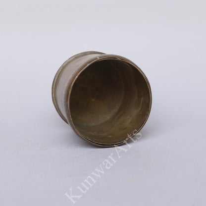 Traditional Brass Storage Container 10cm