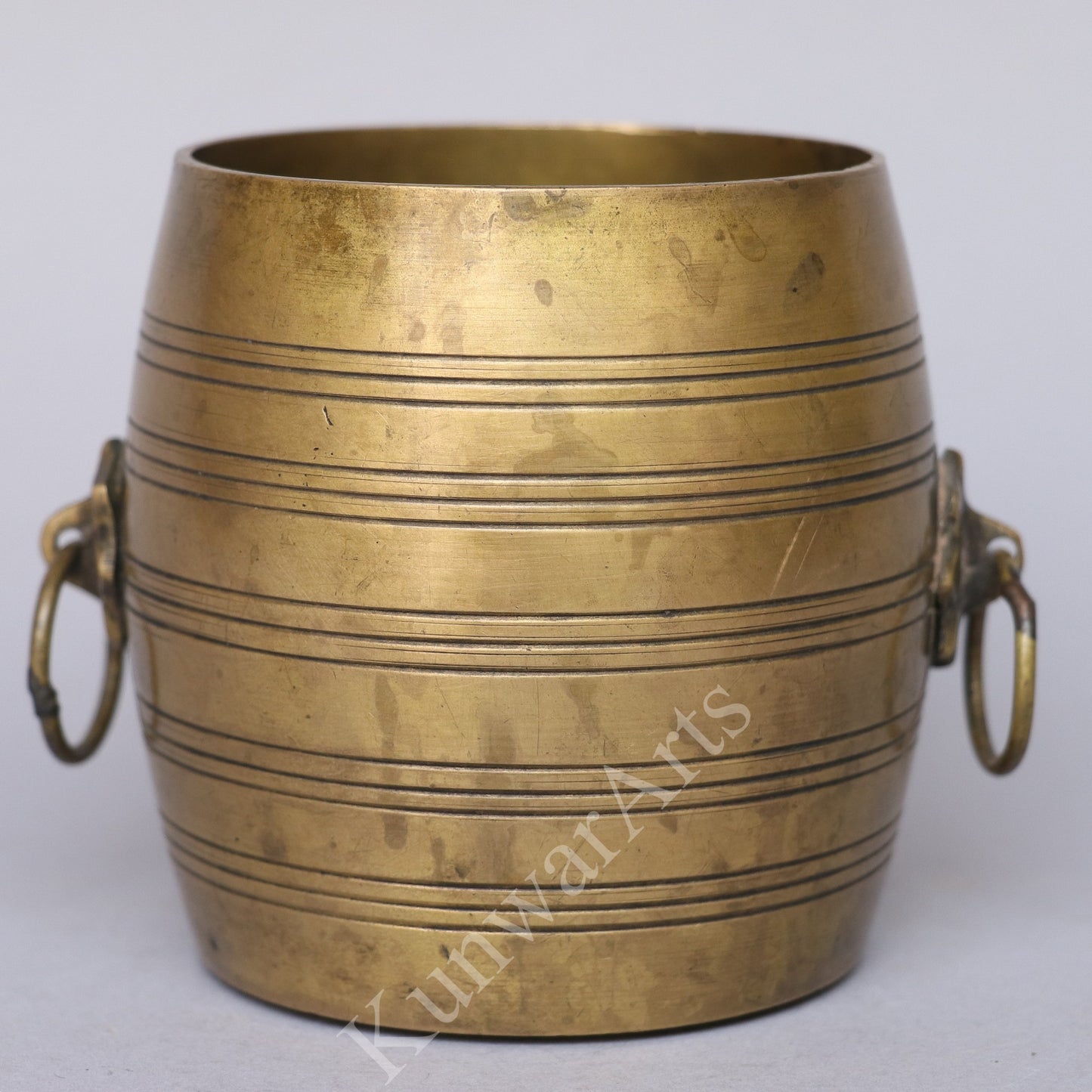 Brass Traditional Storage Container 11cm