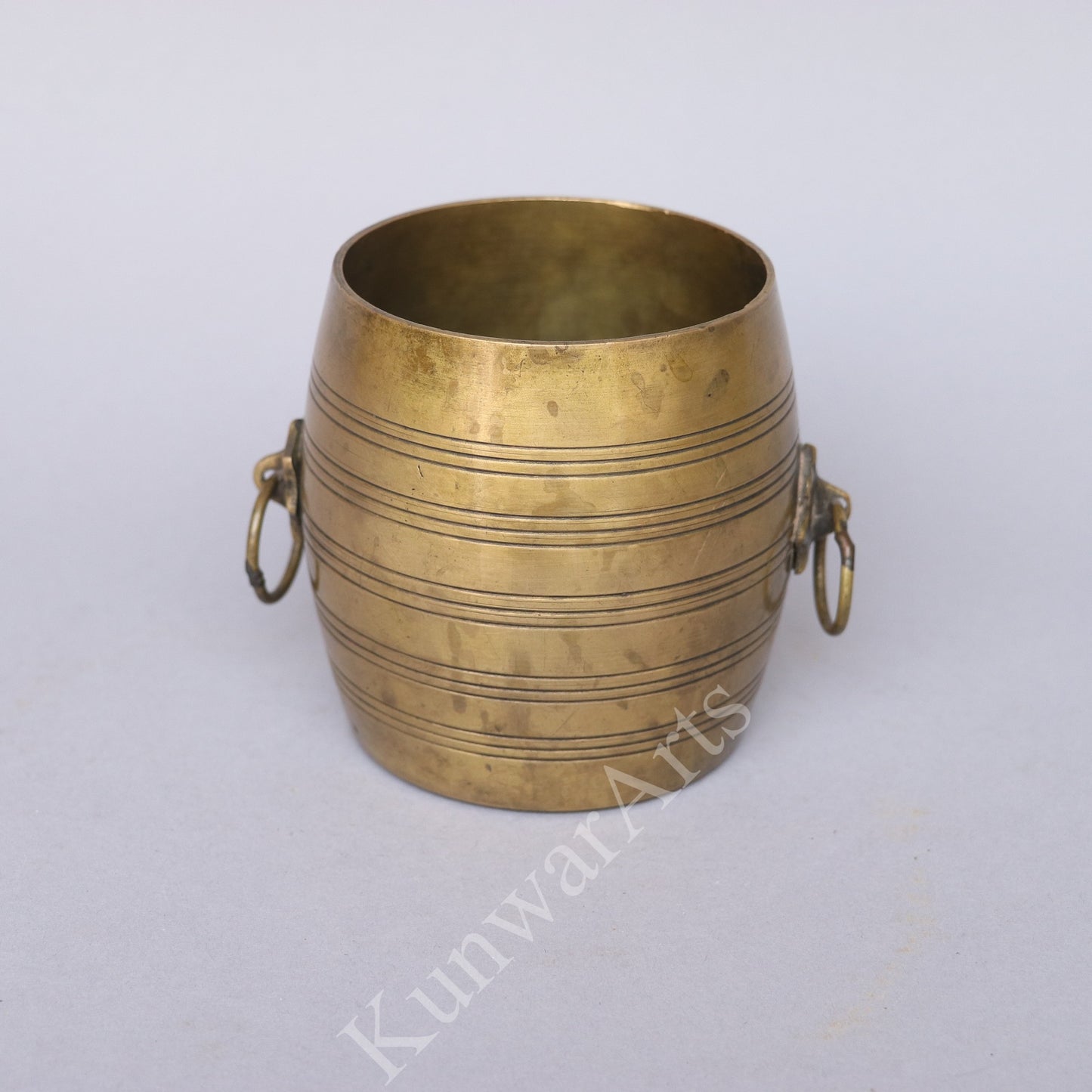 Brass Traditional Storage Container 11cm