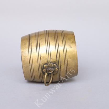 Brass Traditional Storage Container 11cm