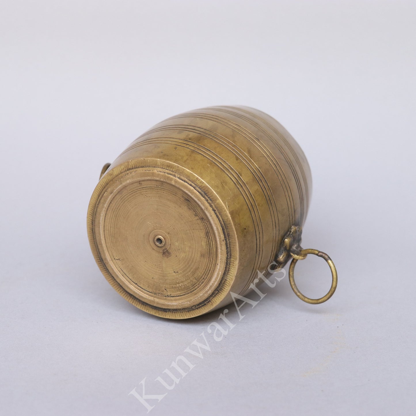 Brass Traditional Storage Container 11cm