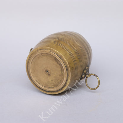 Brass Traditional Storage Container 11cm