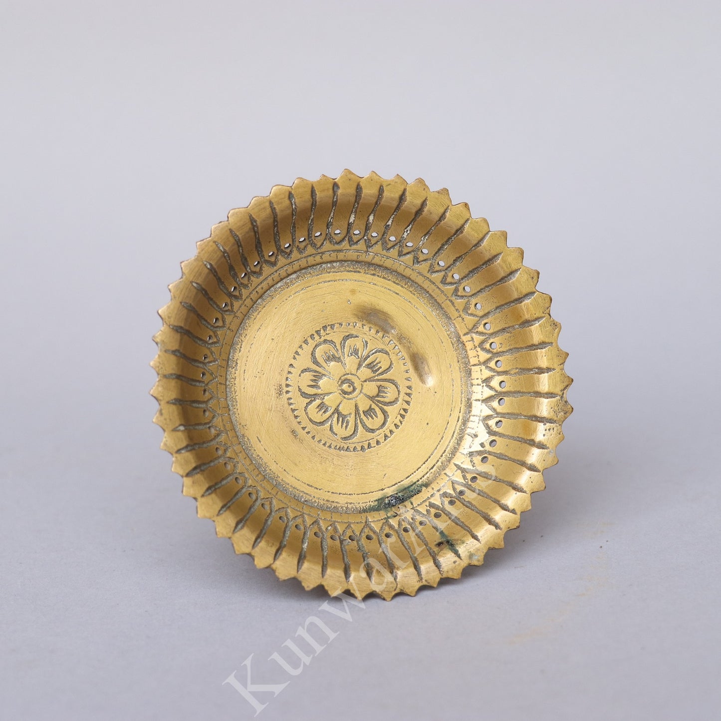Brass Arghya Patra / Kumkum Holder