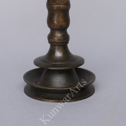 Brass Oil Lamp Illumination and Abundance