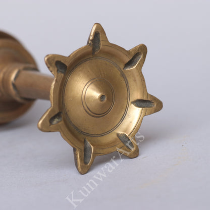 Brass Oil Lamp Illumination and Abundance 16cm