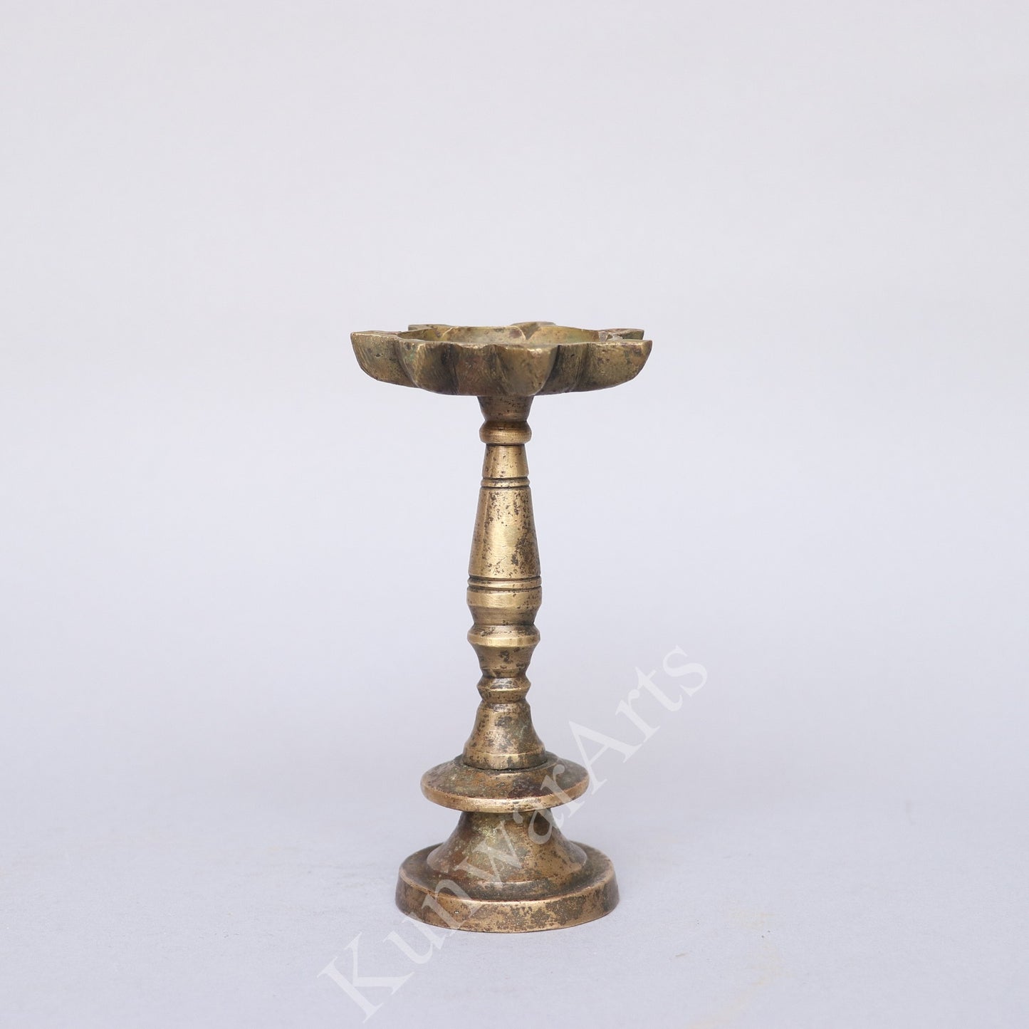 Brass Oil Lamp Illumination and Abundance 14cm